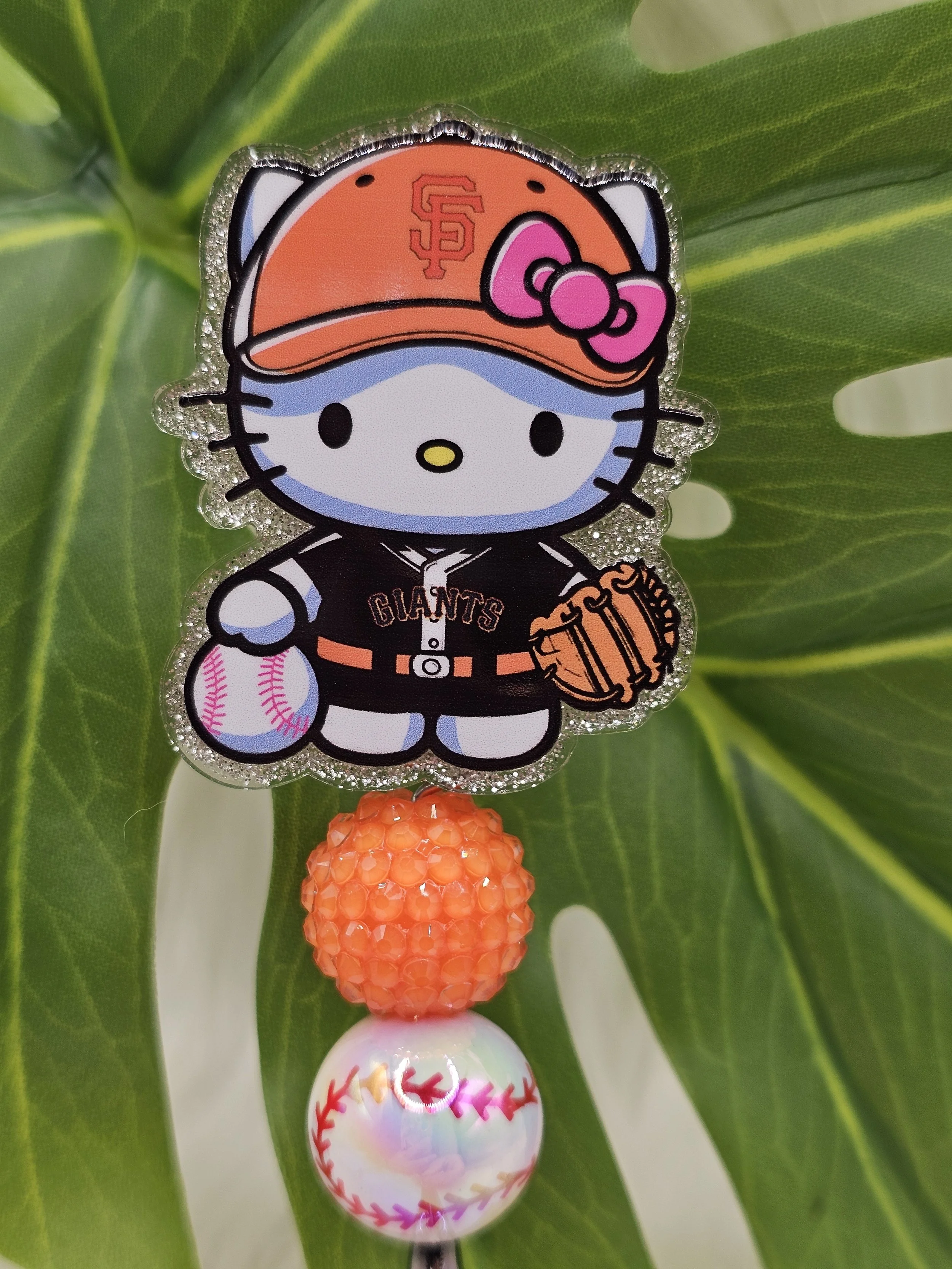 San Diego Baseball Kitty Orange Hat