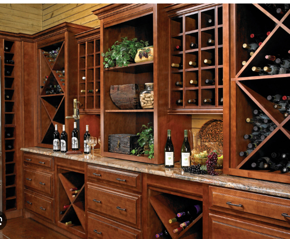 Custom wine storage OC Custom Wood Designs