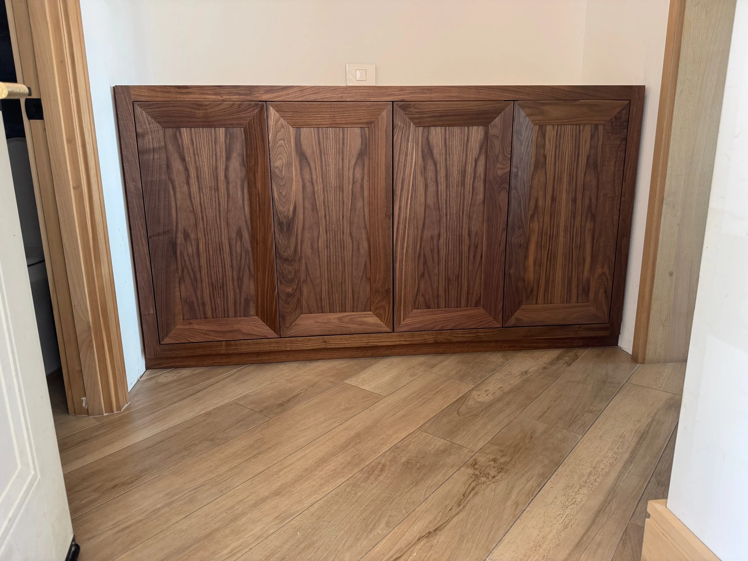 Custom cabinet with XXX finish