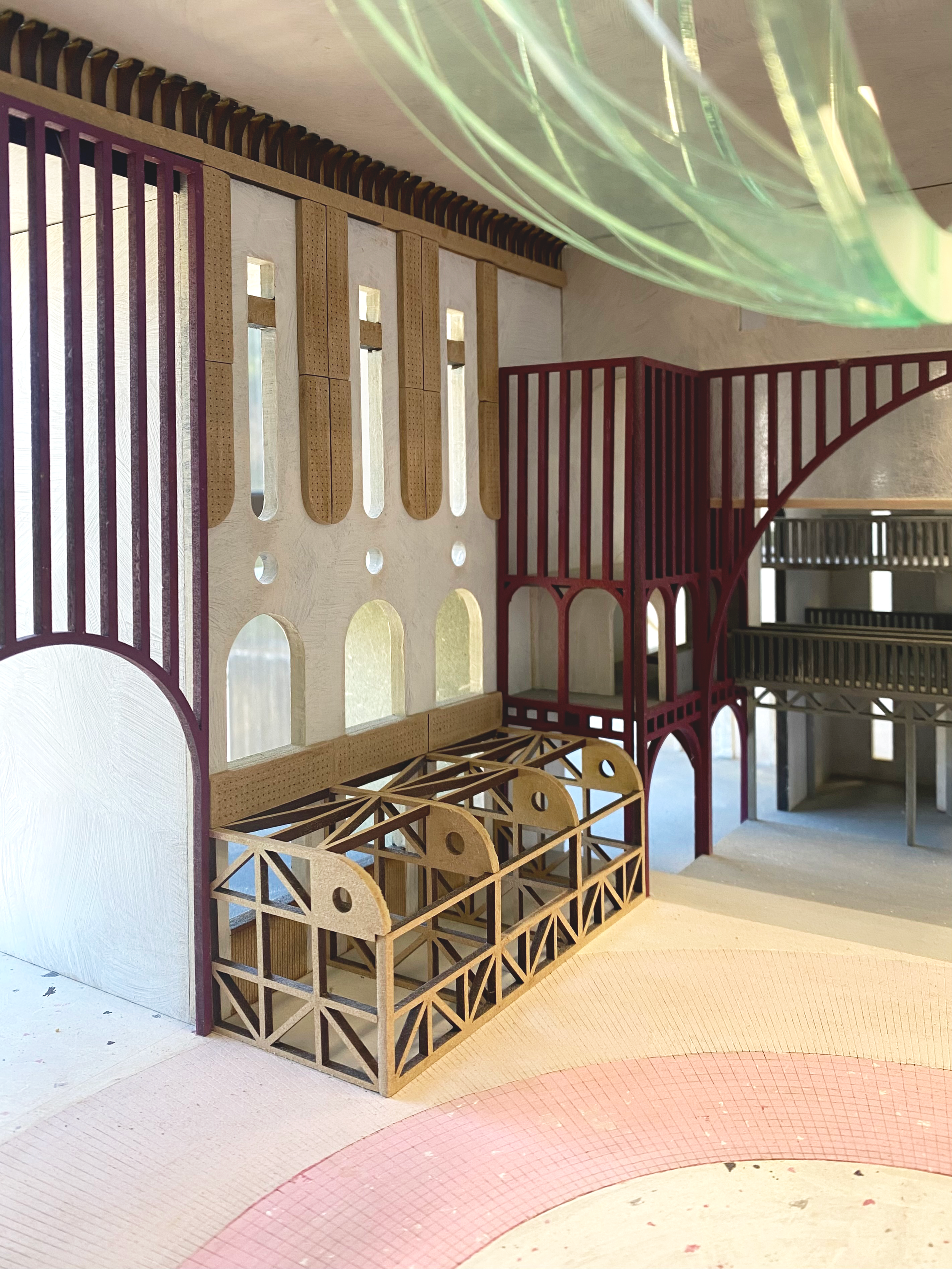 Ballroom Section Model @1:50