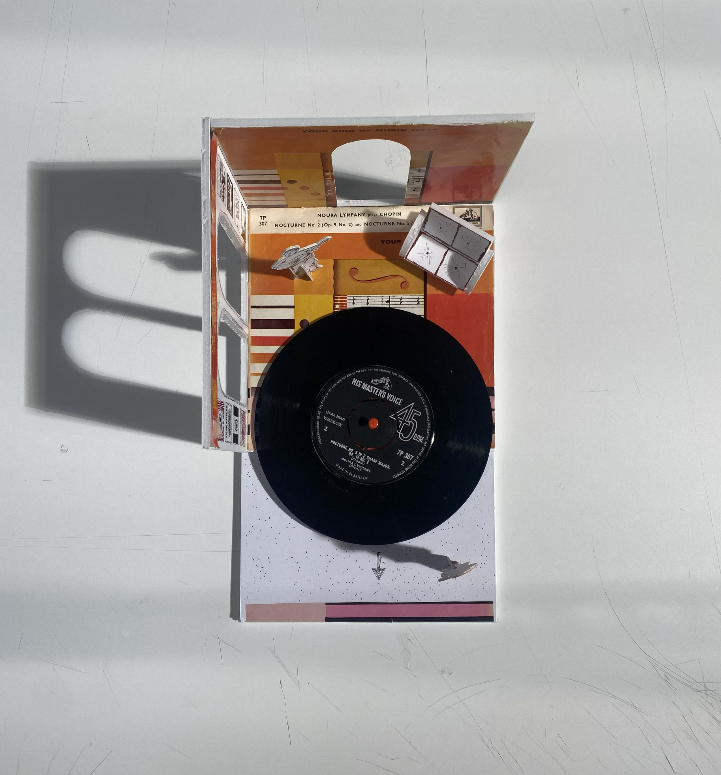 The Record Room Concept Model @1:25