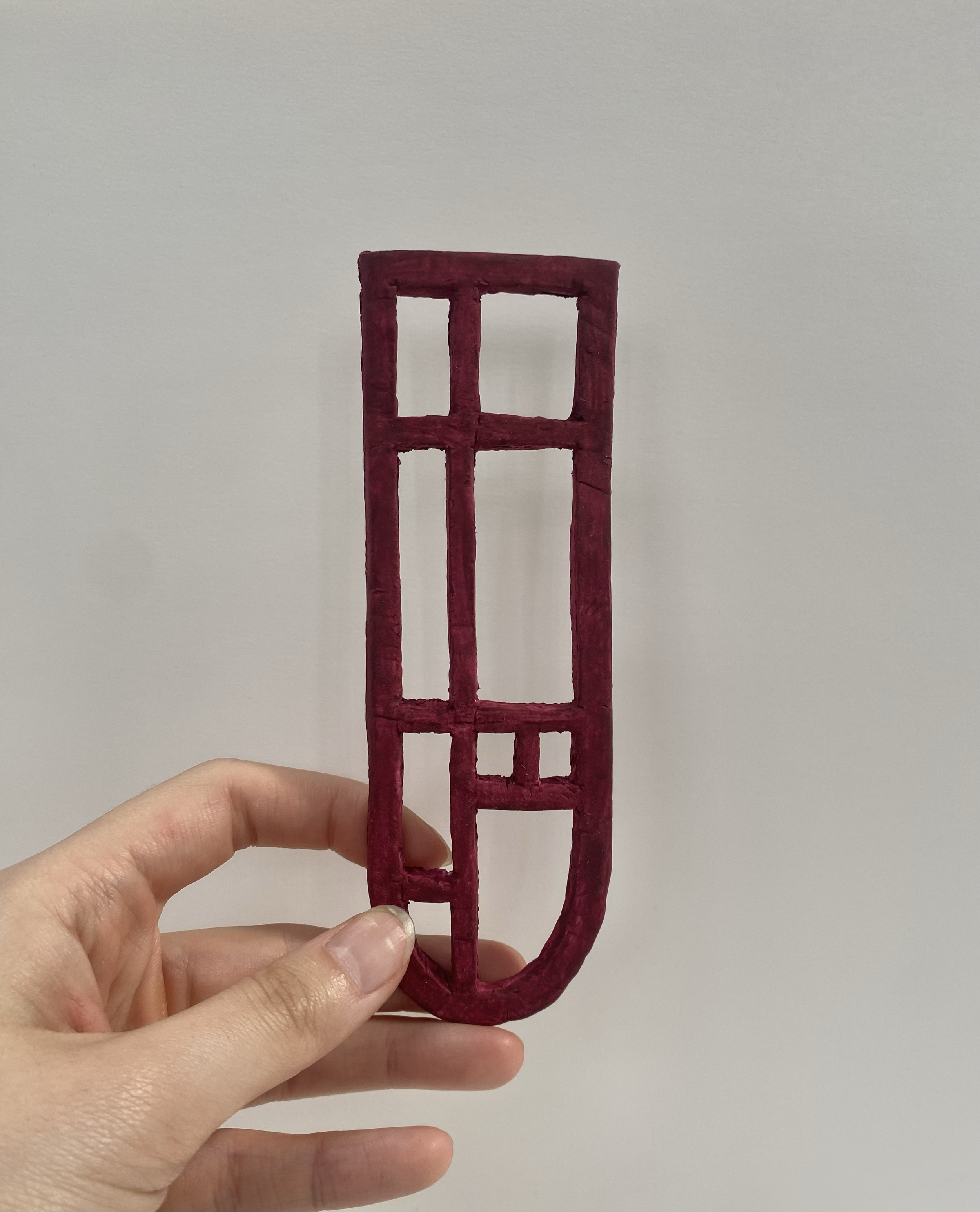Clay Window Sketch Model @1:25
