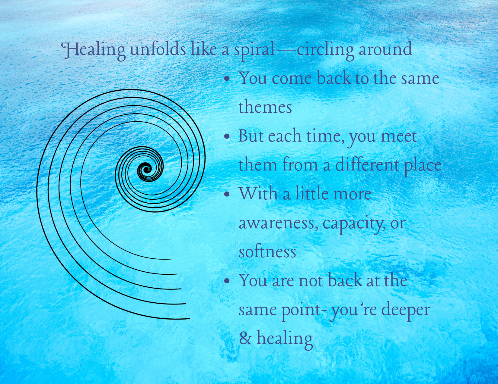Trauma Healing Isn’t a Linear Process