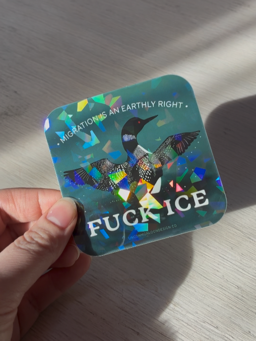 Earthly right sticker