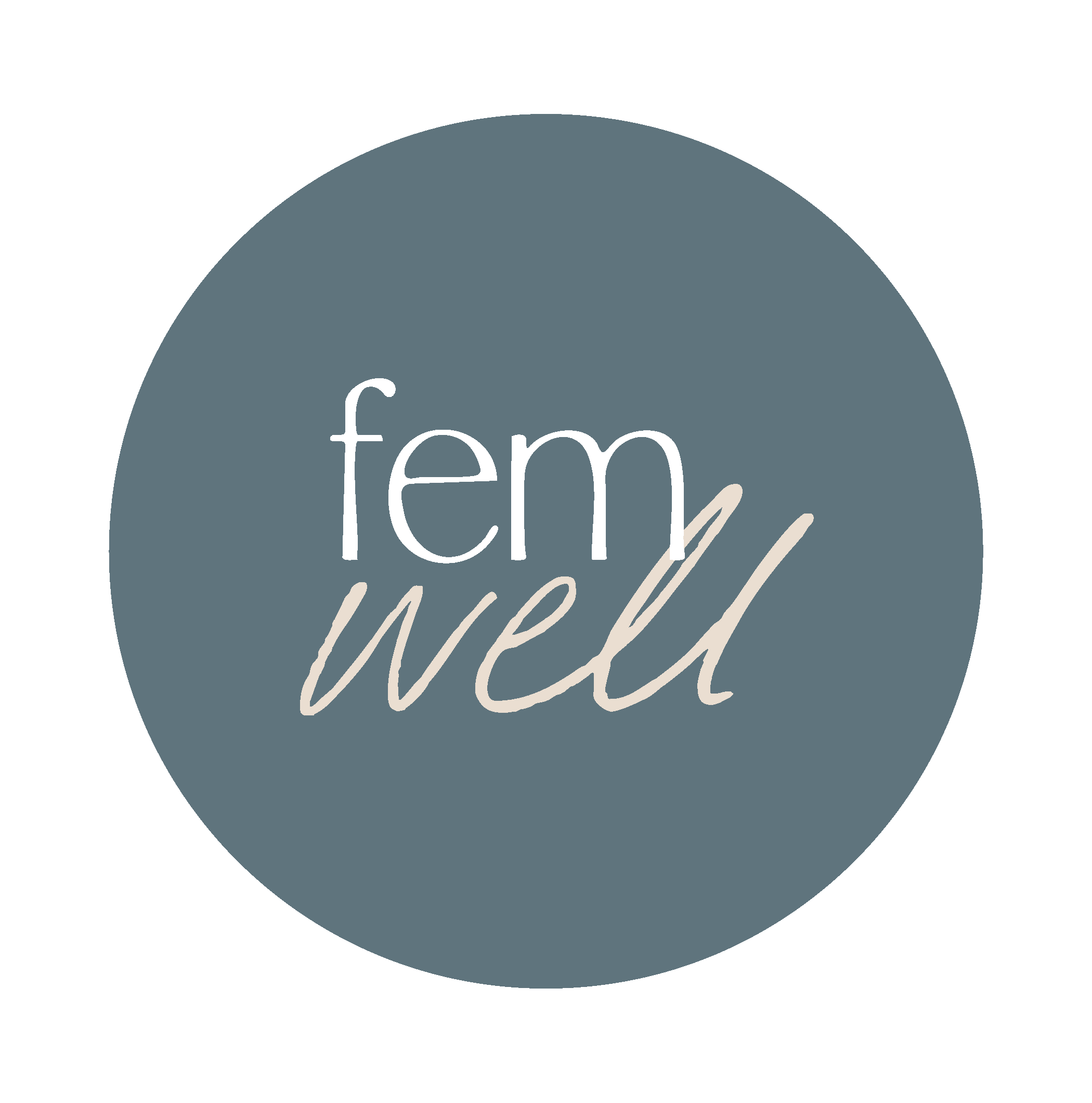 FemWell Logo Designed by Park Ave Design Studio
