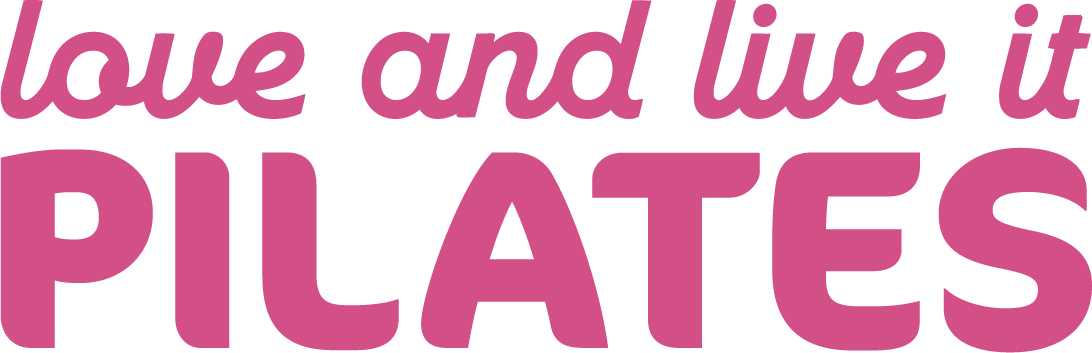 Logo for Love and live it Pilates in pink