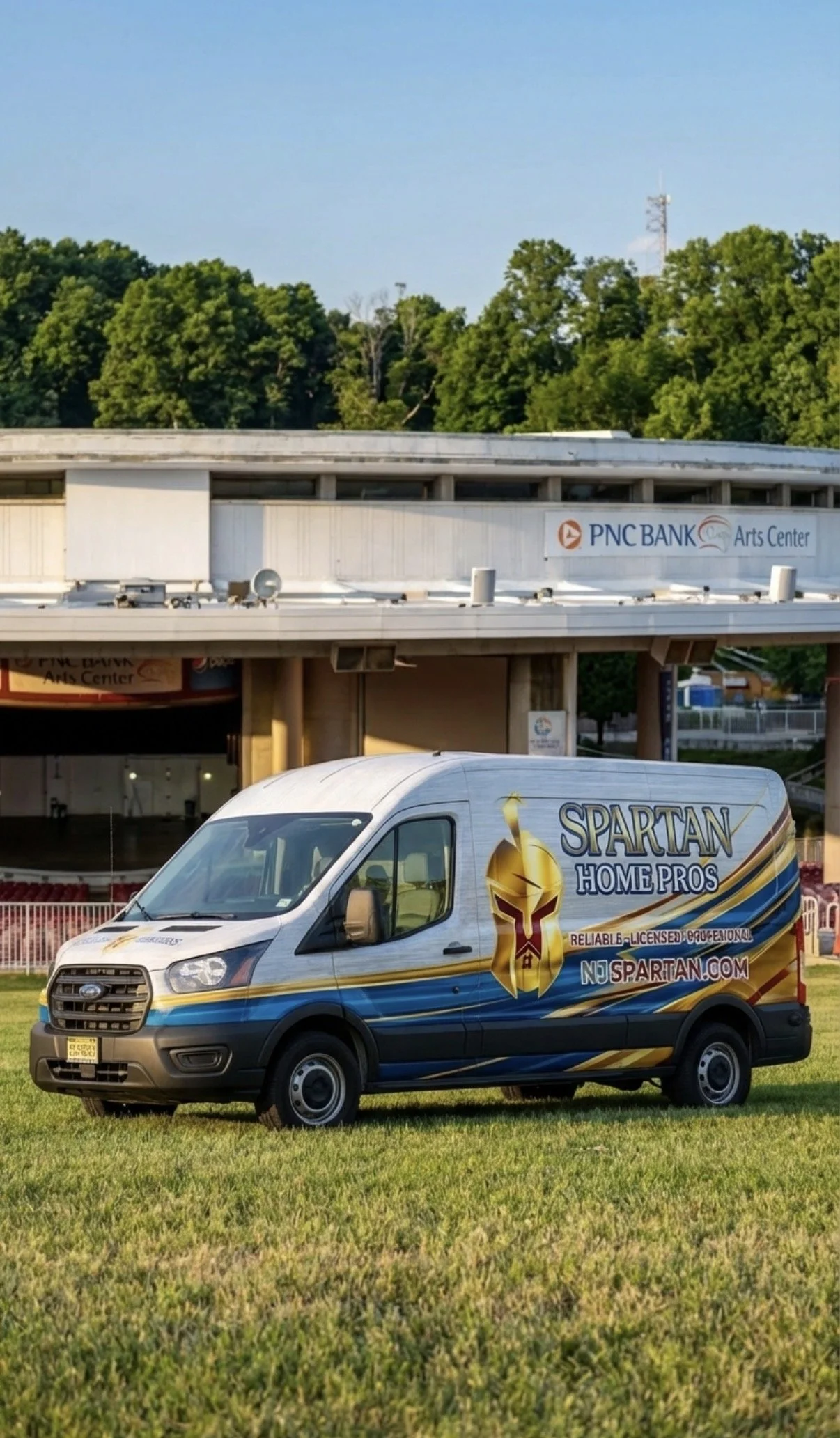Spartan Home Pros electrician performing electrical service at a Holmdel, New Jersey home