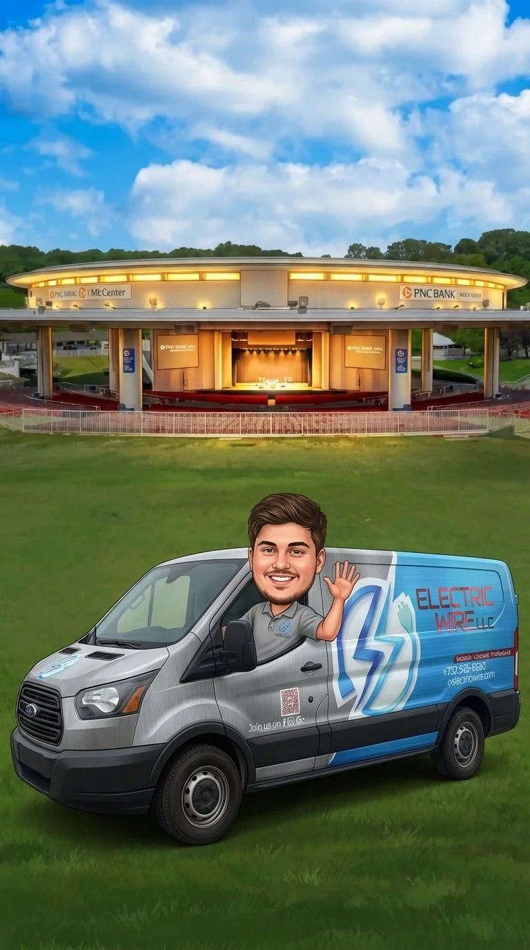 Electrician in Holmdel New Jersey at the PNC art center