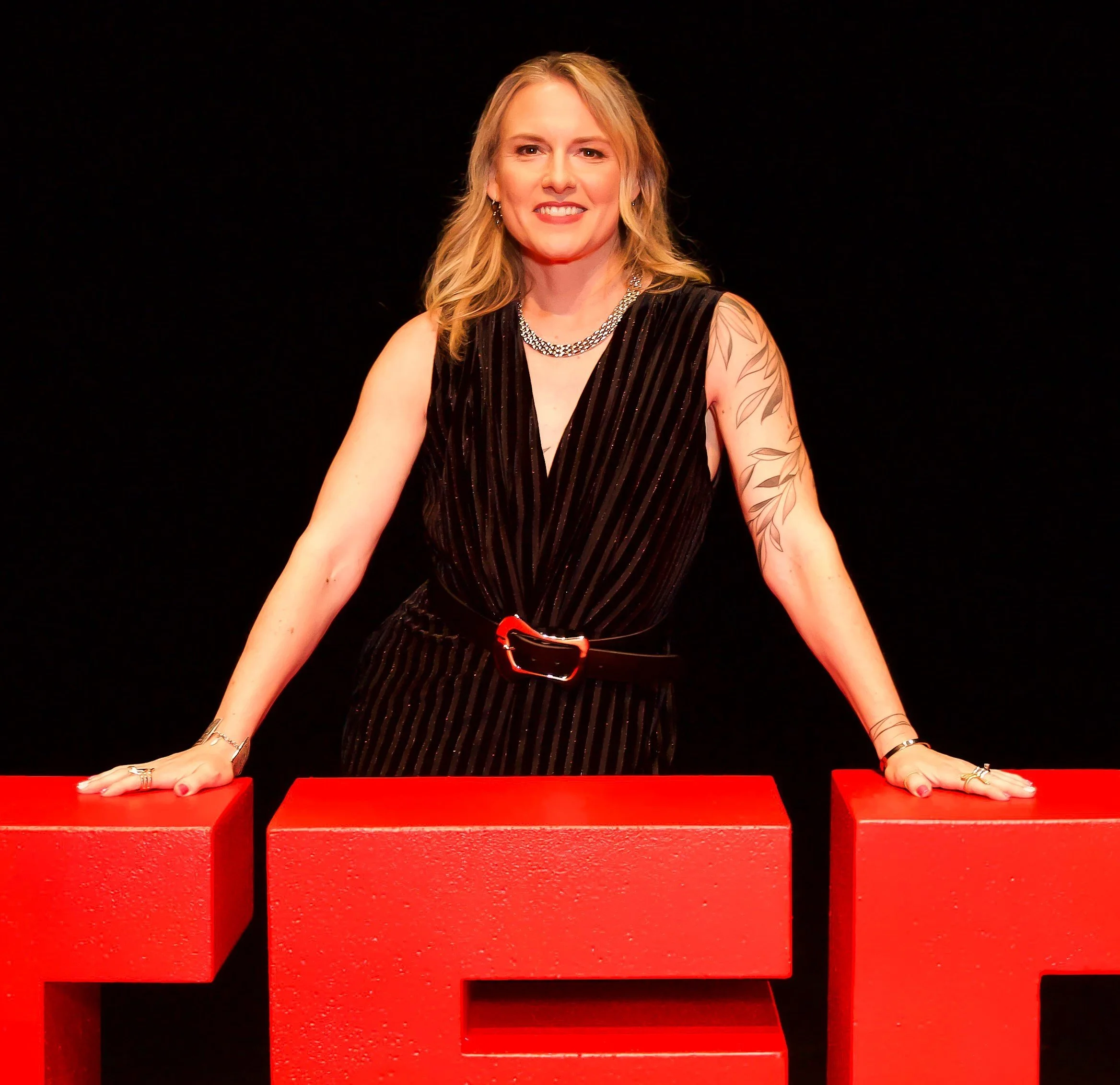 Portrait of Catherine Hampel, public health leader and founder