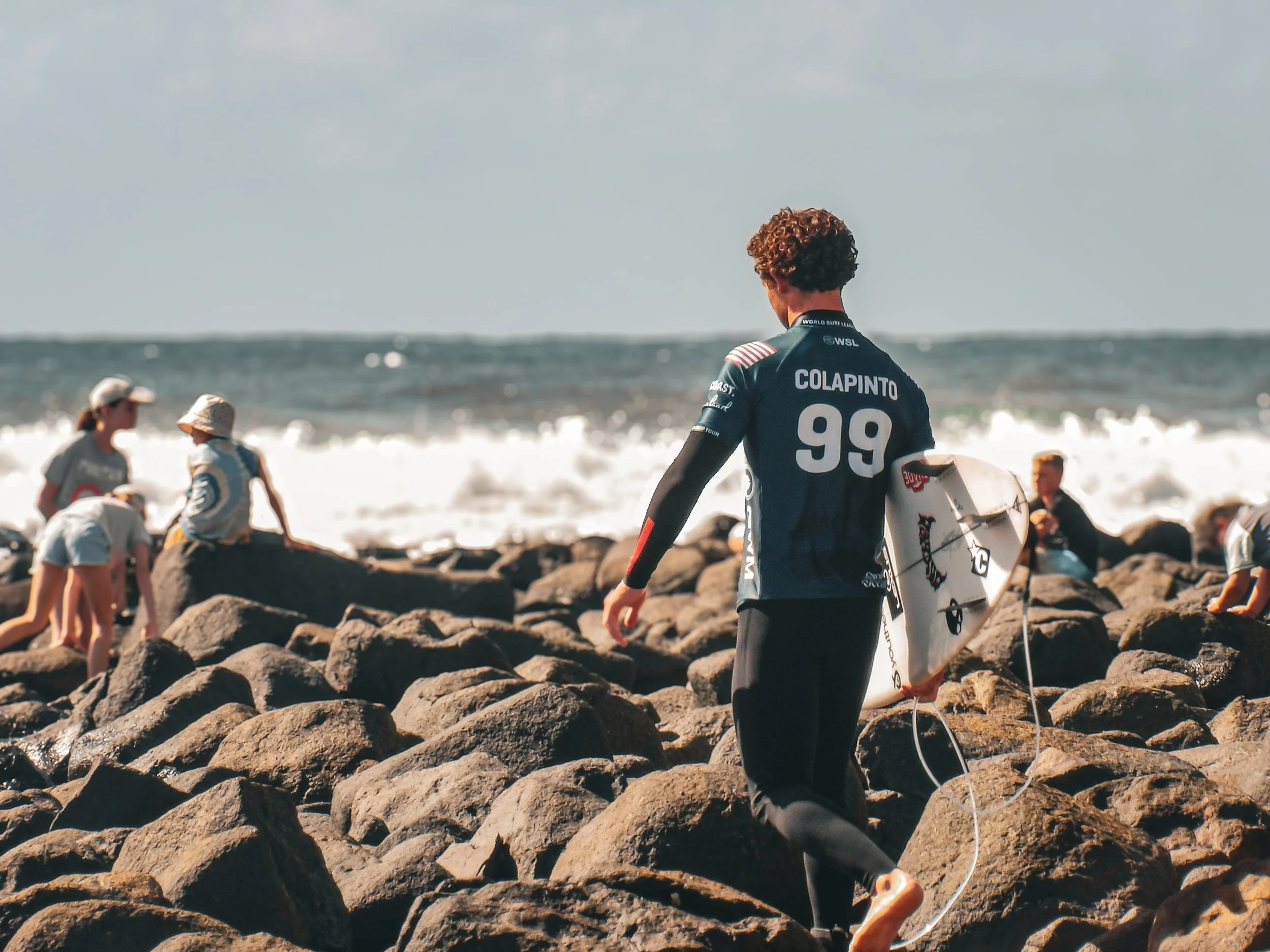 Griffin Colapinto preparing for his heat