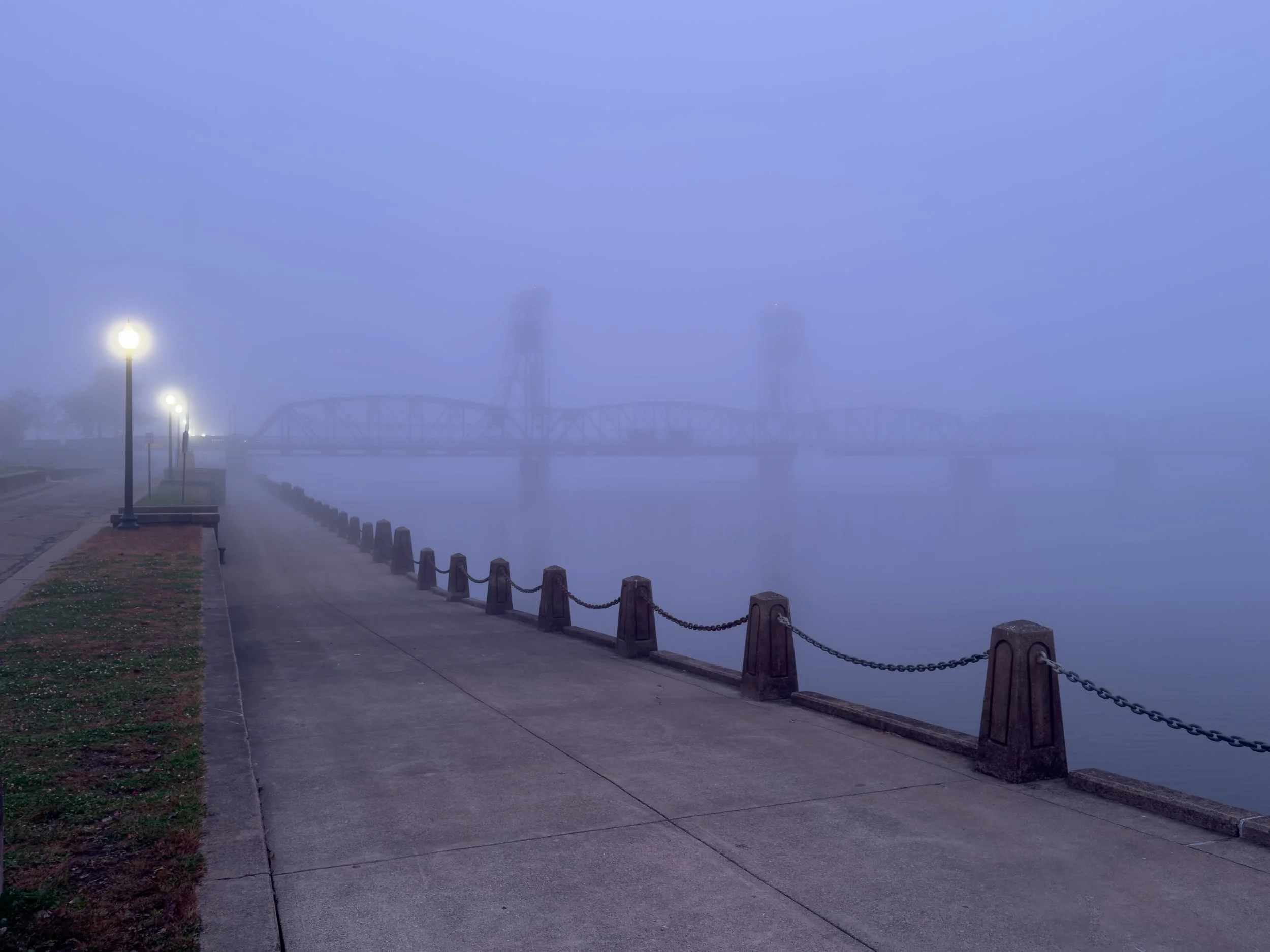 Foggy Morning on the St. Croix River, Stillwater, Minnesota, 2025