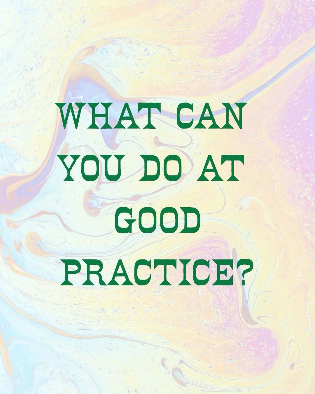 Good Practice is your local art studio for people who&rsquo;ve forgotten they can create. Your new favorite date spot. Your easy place to pick up a new pen or sketch book. Your place to sit and crotchet.

What are you excited to do at Good Practice?