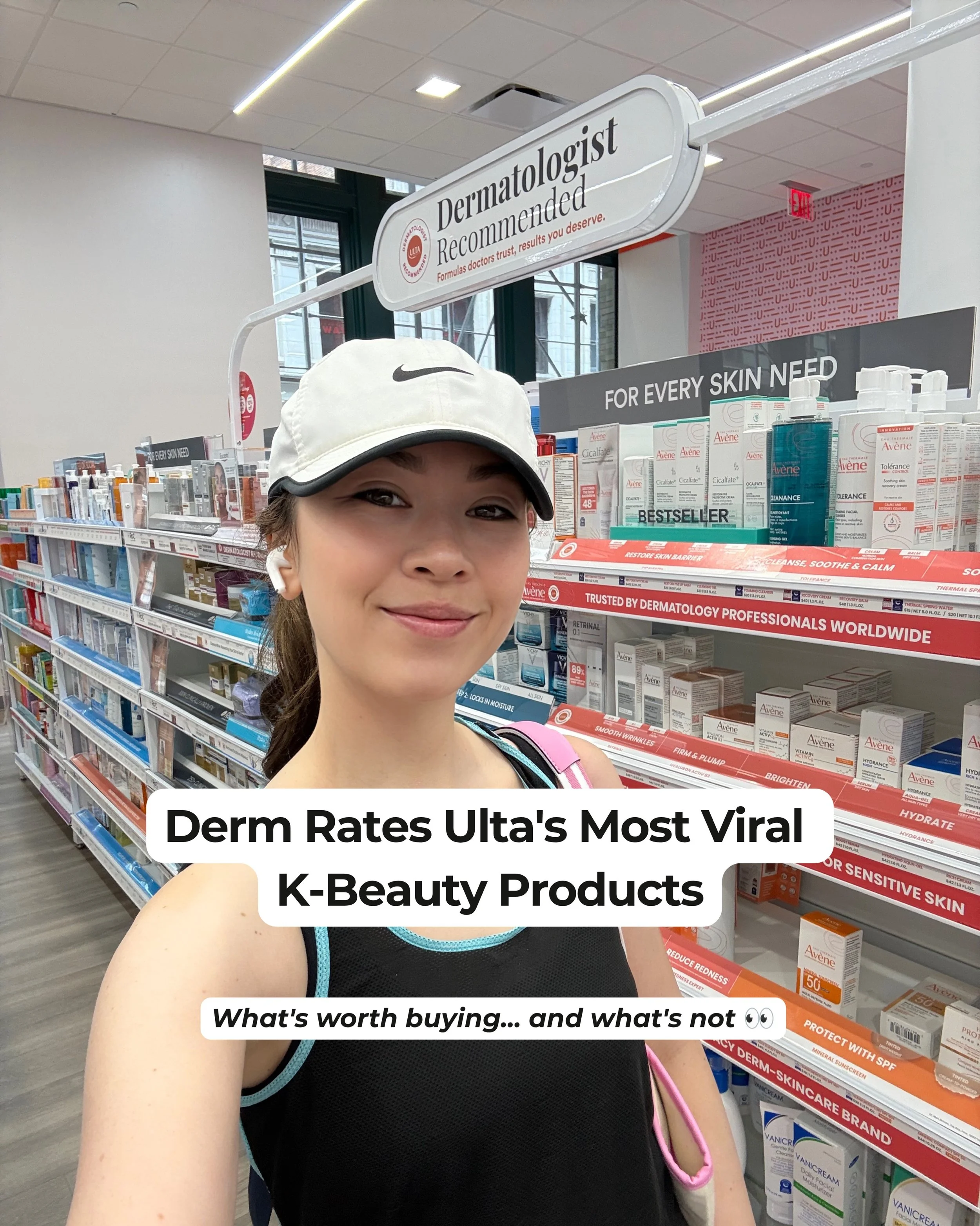 K-beauty has officially taken over the skincare aisle... and your social media feed. 👀

As a dermatologist (and half Korean), I took myself on a trip to Ulta and rated some of the most viral K-beauty products to see which ones actually deserve the h