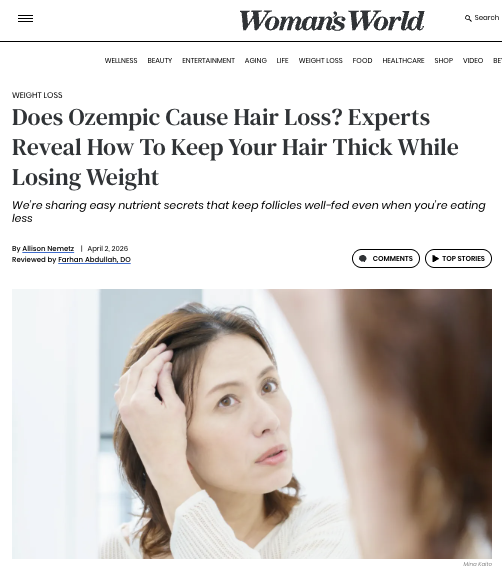 Does Ozempic Cause Hair Loss? Experts Reveal How To Keep Your Hair Thick While Losing Weight
