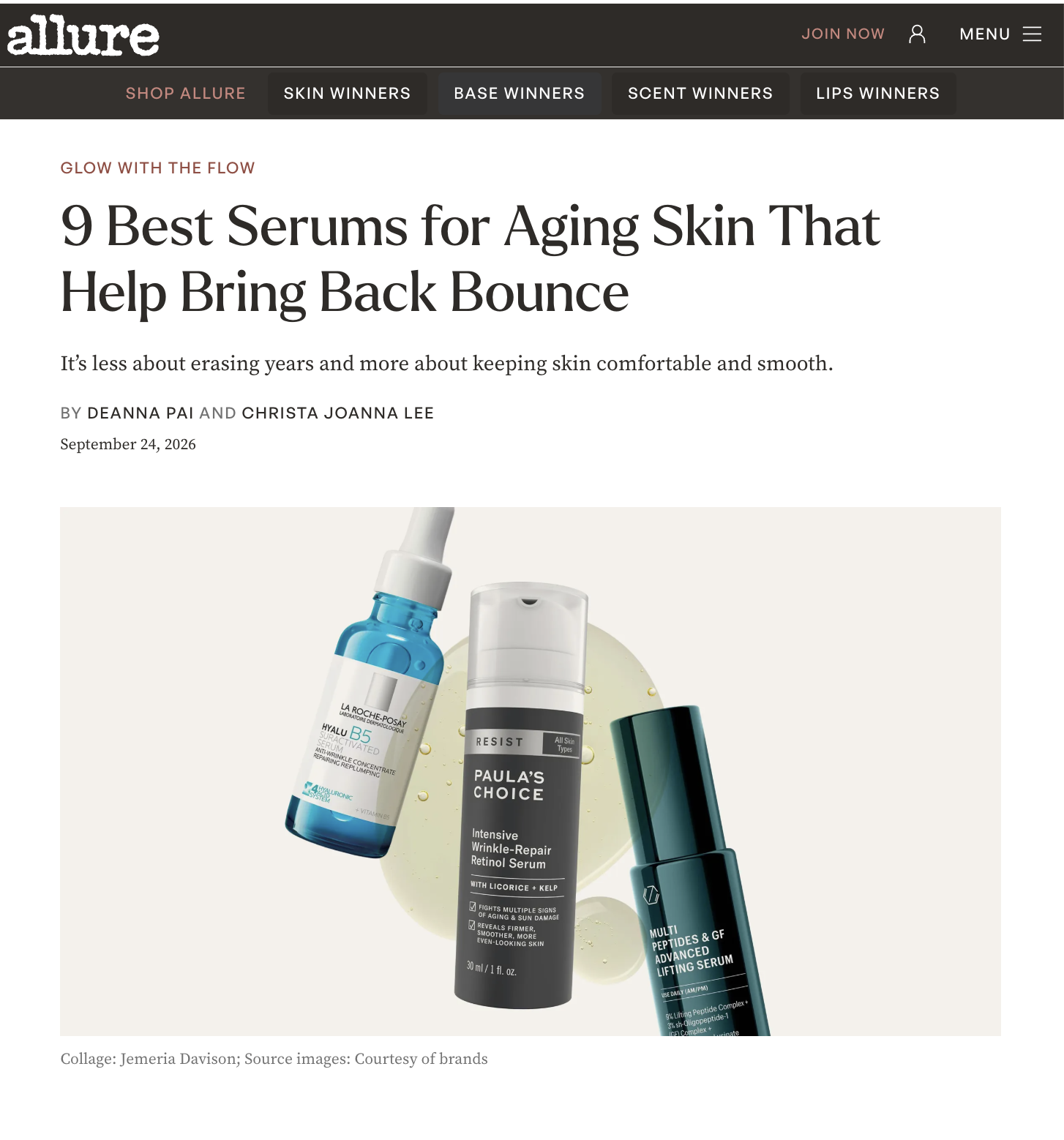 9 Best Serums for Aging Skin That Help Bring Back Bounce