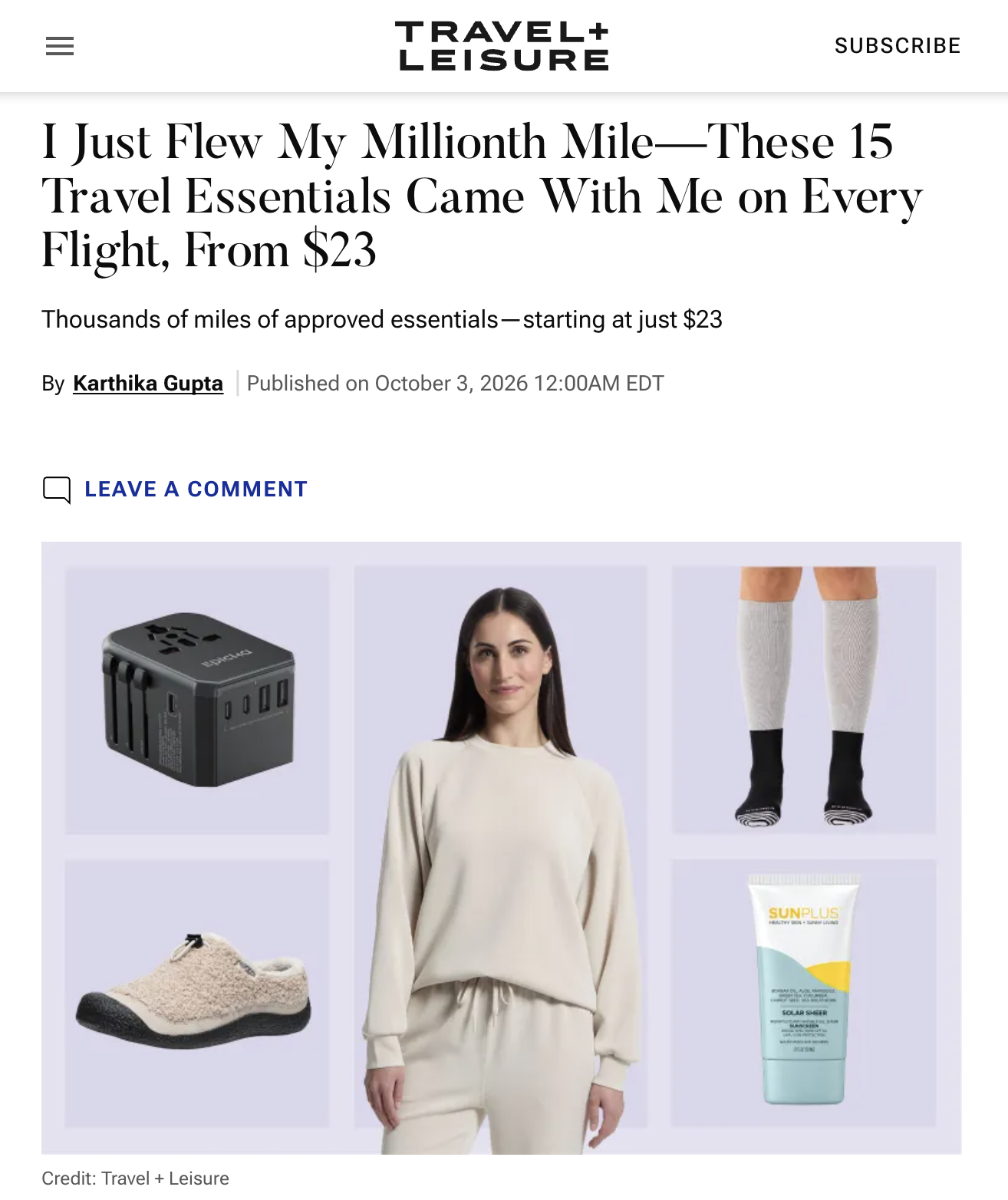 I Just Flew My Millionth Mile—These 15 Travel Essentials Came With Me on Every Flight, From $23