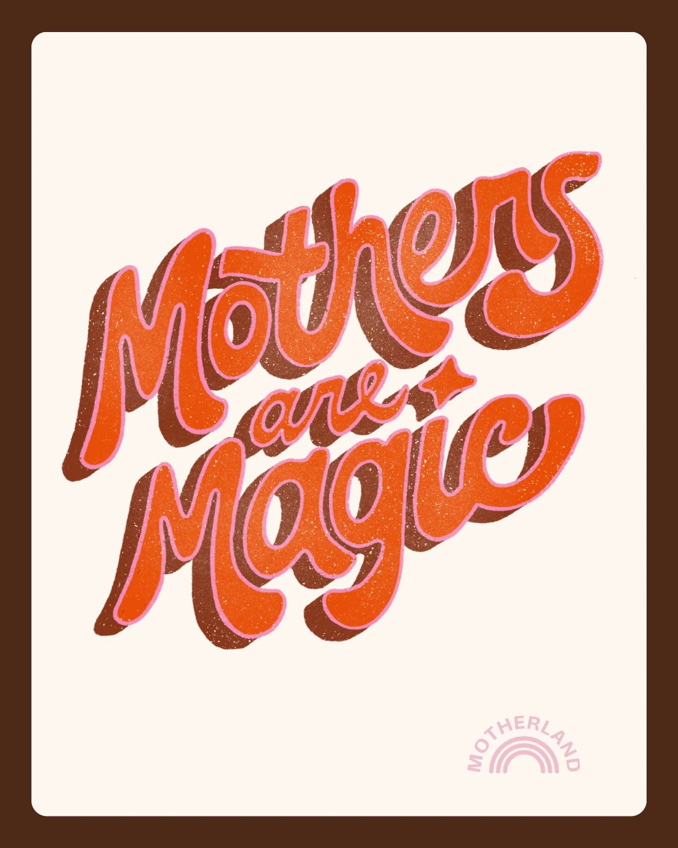 To all the mothers: you are pure magic. Thank you for all you do, all you are, and all you have created. 💕
.
.
.
.
.
#mothersday #mothersaremagic #magicmama #mothersdayart #momart