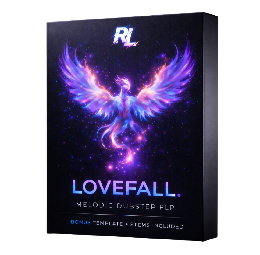 The Best Melodic Dubstep Future Bass FL Studio Project File Template Stems LOVEFALL Cover Art.png