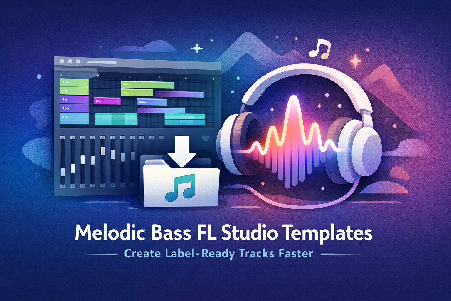 Download Professional FL Studio Templates for Melodic Bass Music