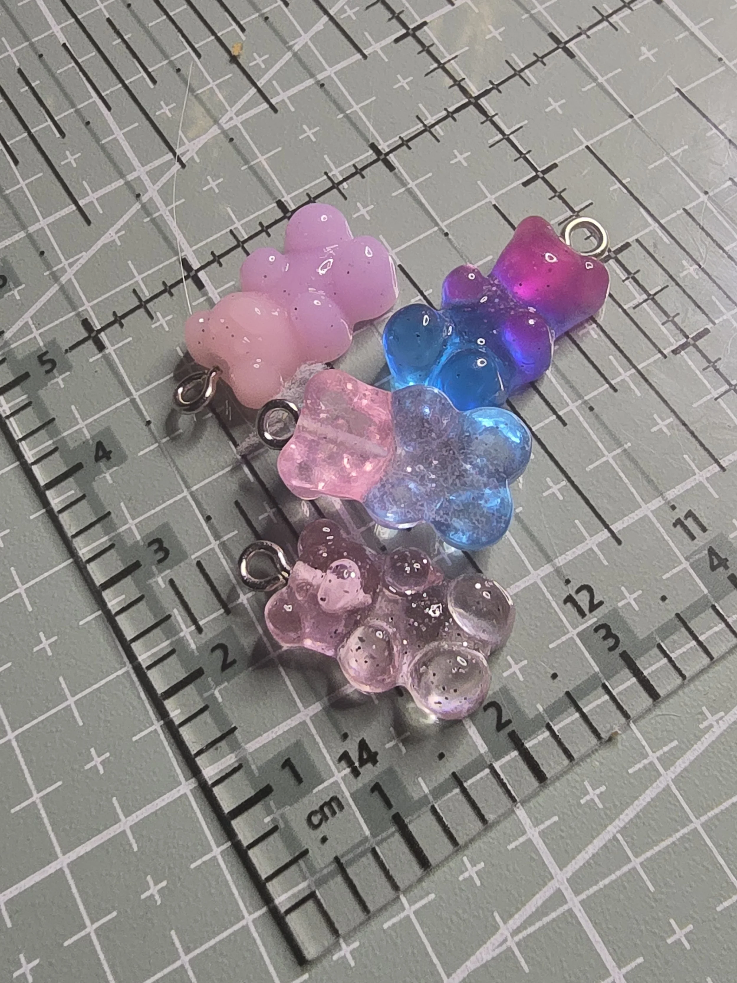 Gummy Bear Acrylic Charms