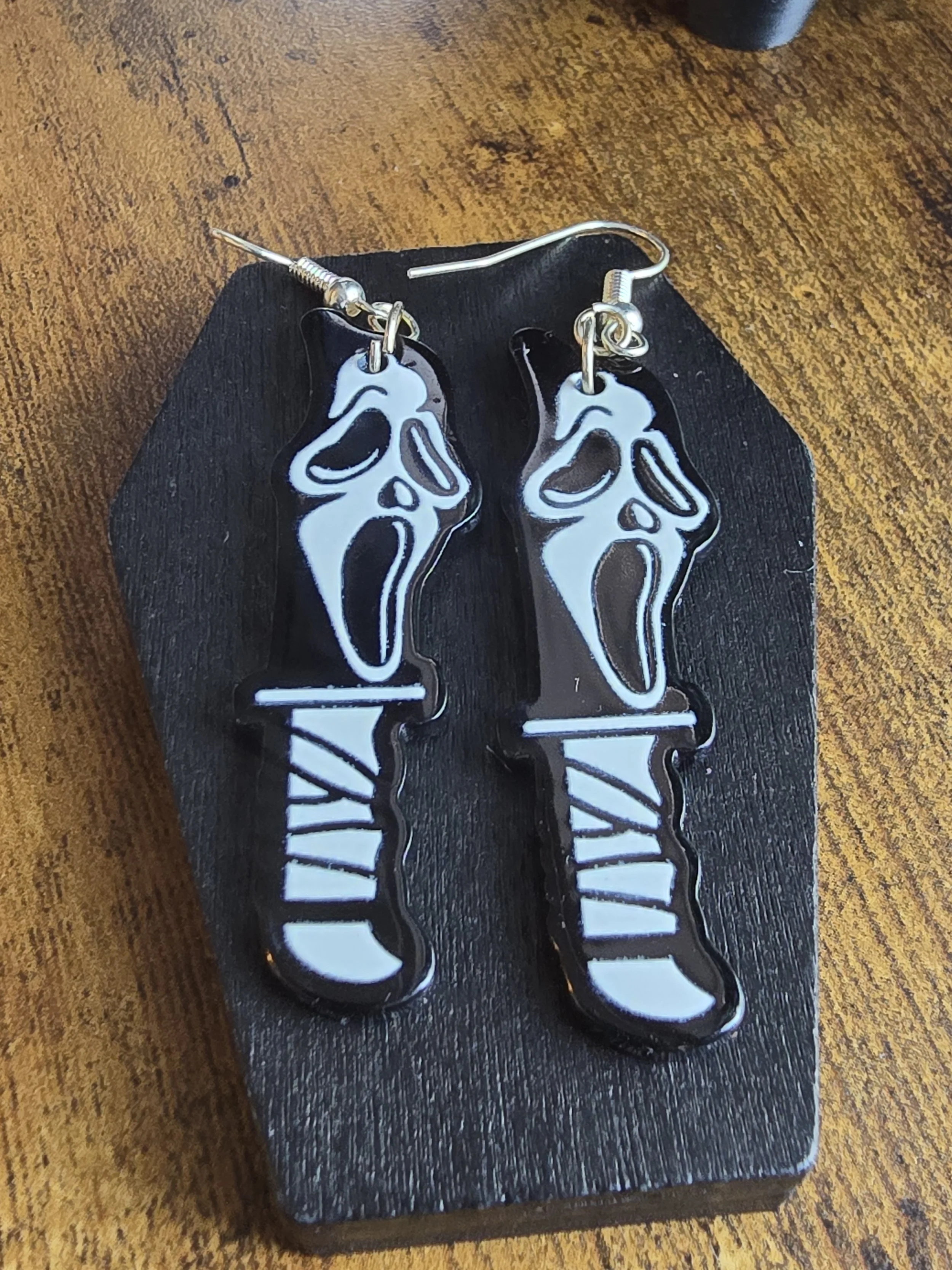 Ghostface Earrings