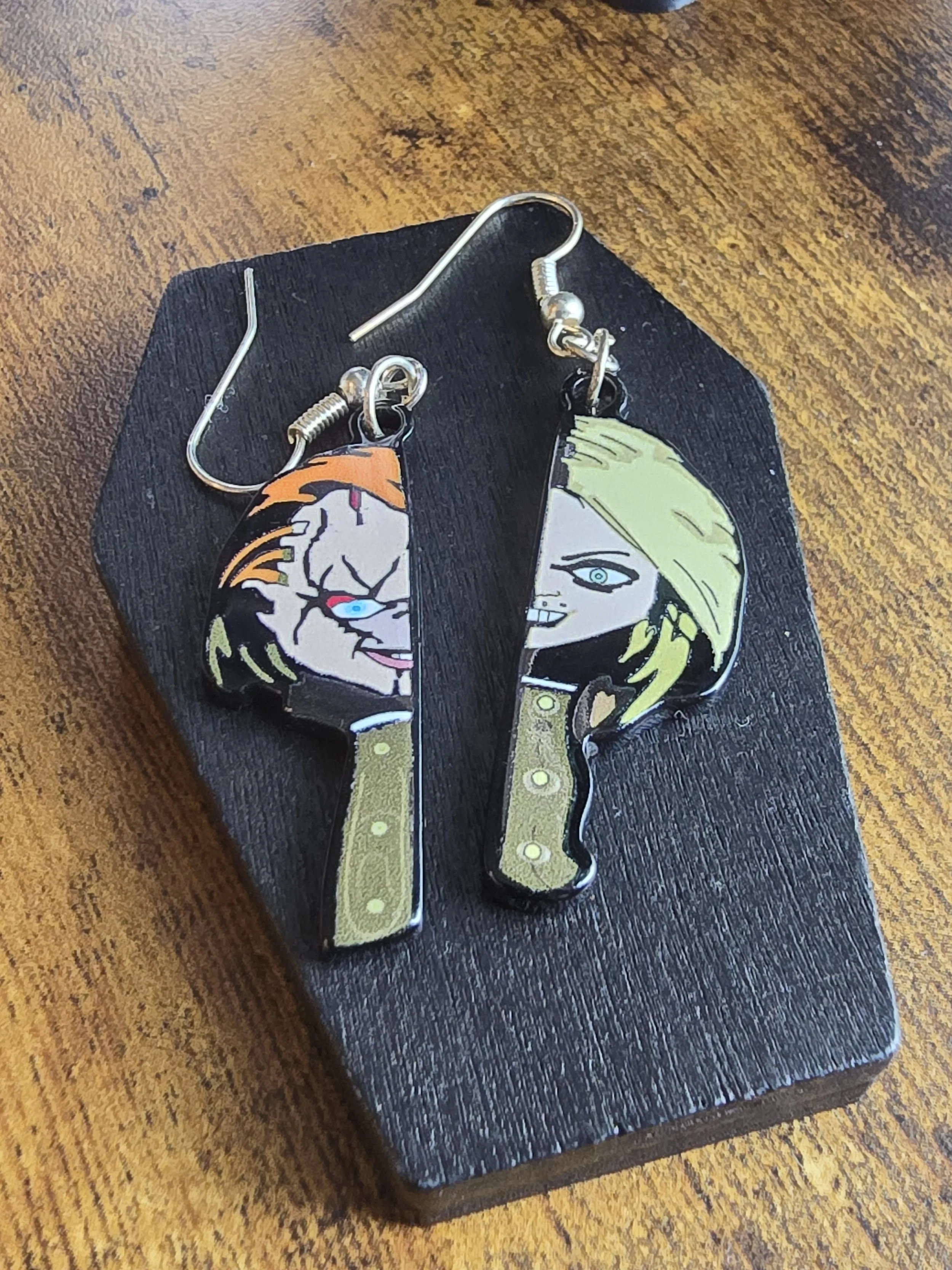 Chucky & Tiffany Earrings