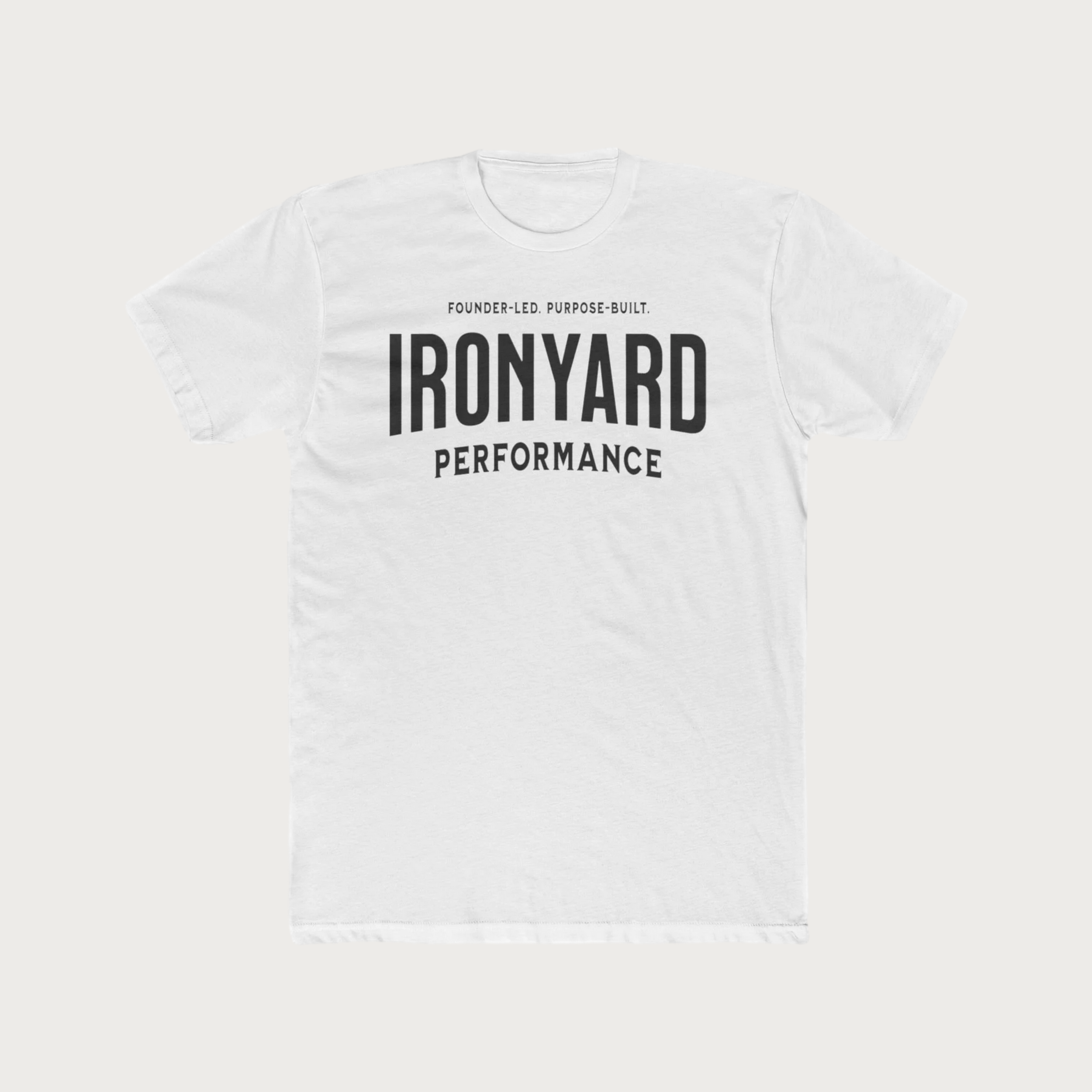 Foundation Crew Tee — Heritage Gray