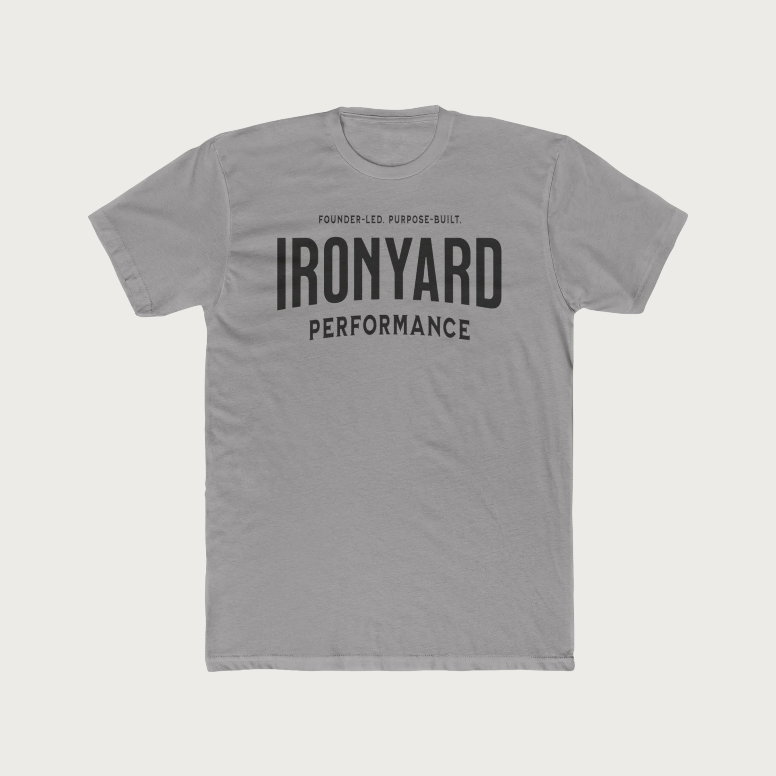 Foundation Crew Tee — Graphite