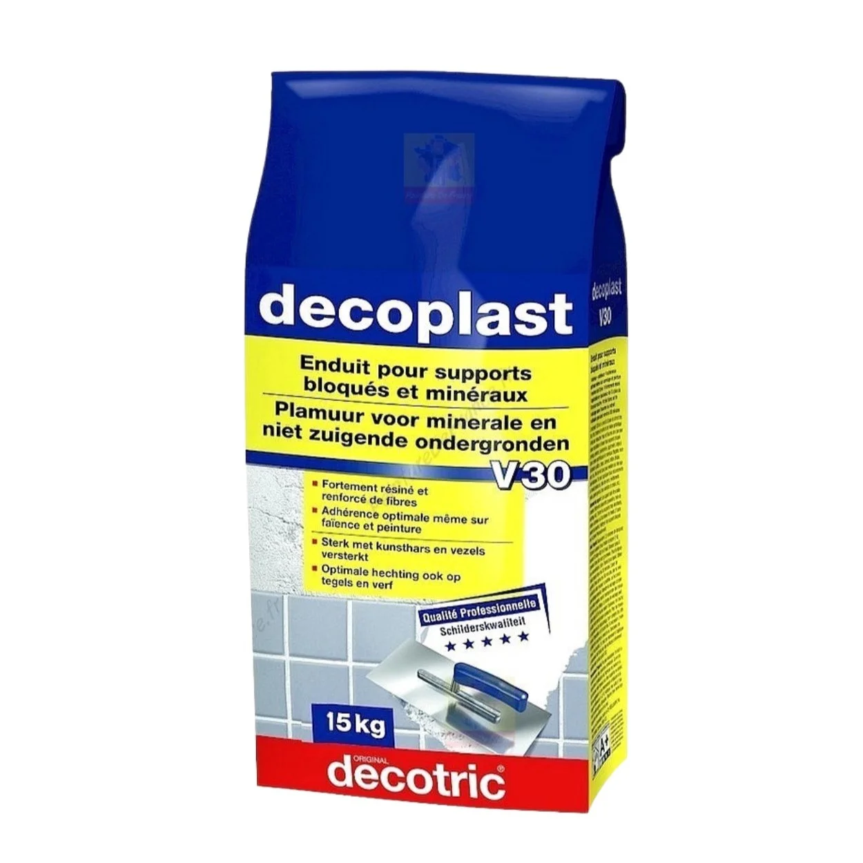 Pro Decoplast V30 enduit en poudre fibré et résiné