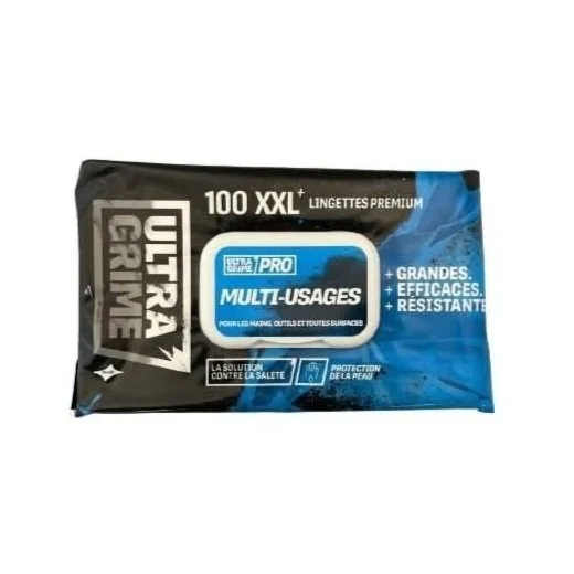 Lingettes premium ultra grime xxl bleu