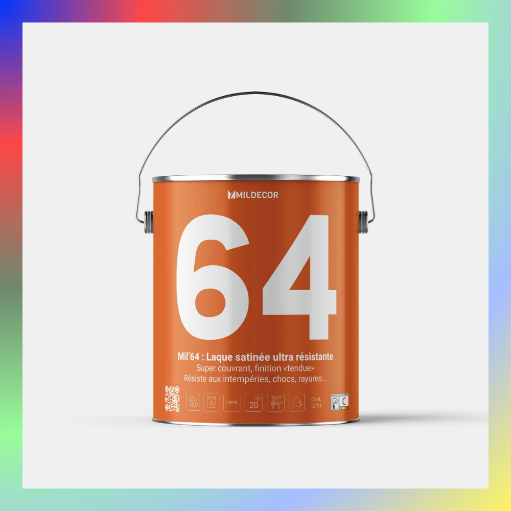 MIL'64 Laque Satinée Solvantée - COULEUR