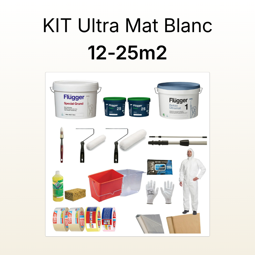 Kit Ultramat blanc 15-25 M² au sol