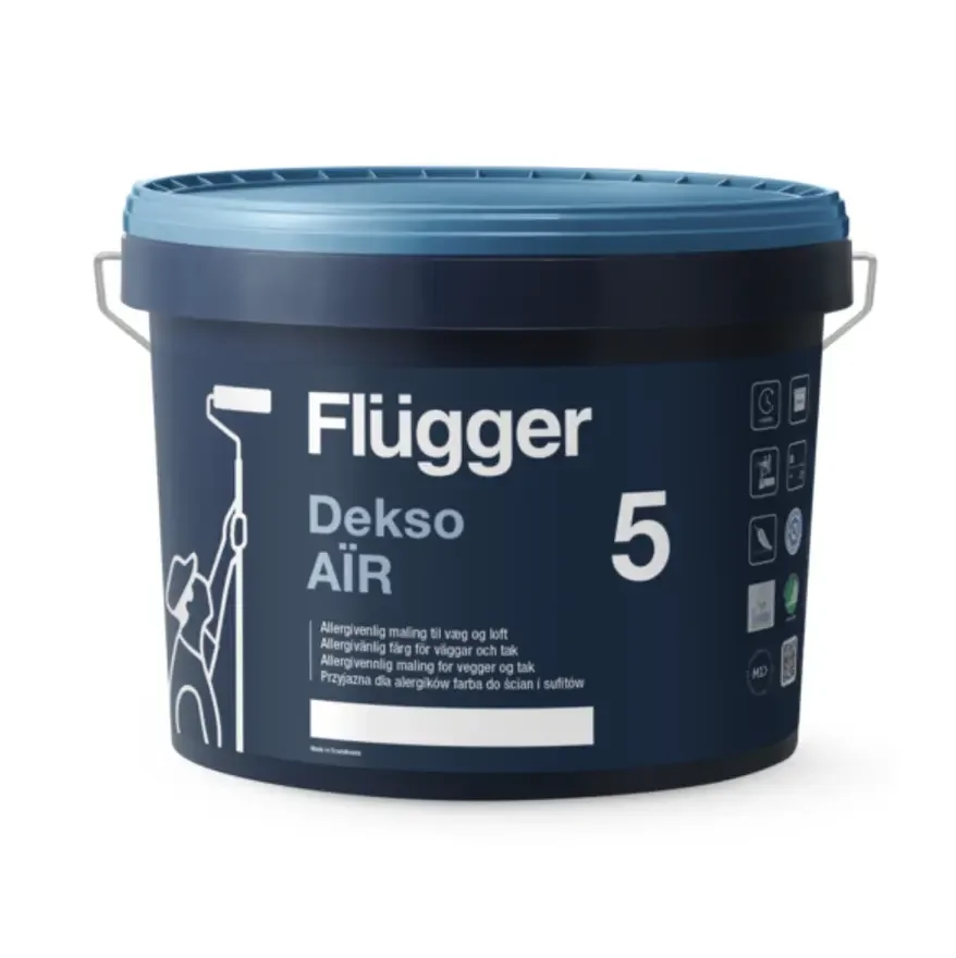 Dekso Air 5 peinture intérieur mate sans allergène — Flügger