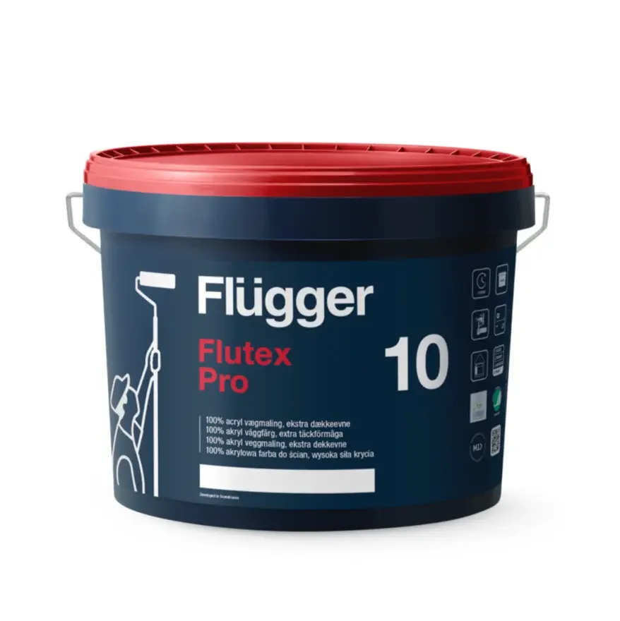 Flutex 10 pro Peinture veloutée satinée intérieur — Flügger
