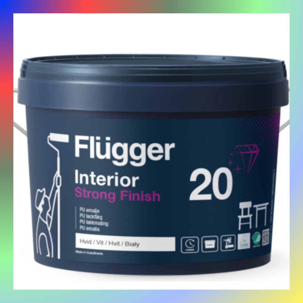 Interior strong finish 20Laque satinée pour boiserie intérieure ULTRA RÉSISTANTE couleur