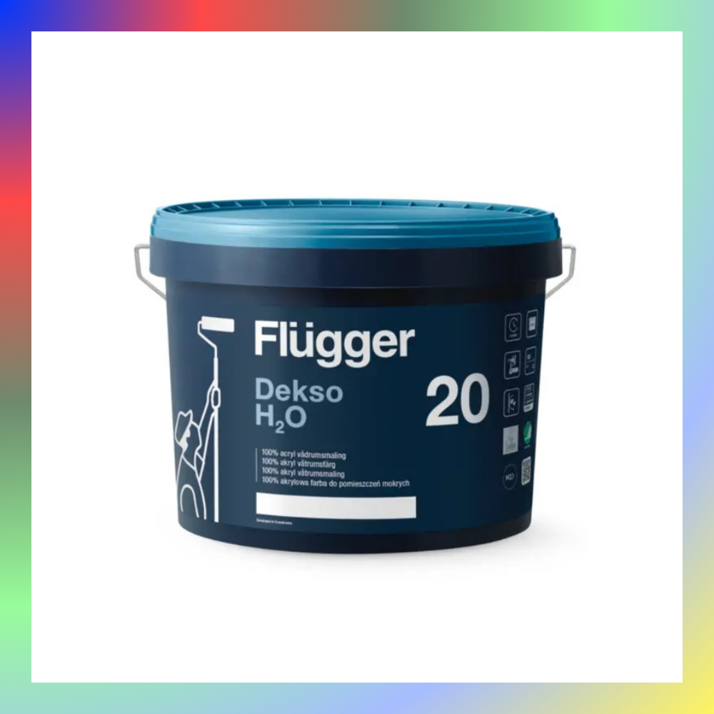 Dekso 20 H2O peinture brillante intérieur teinté — Flügger