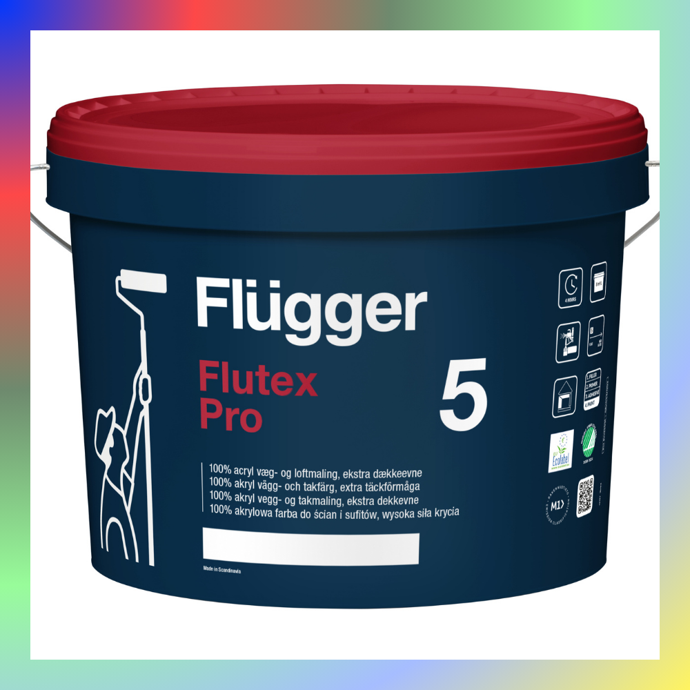 Flutex 5 pro peinture mate intérieur et extérieur couleur — Flügger