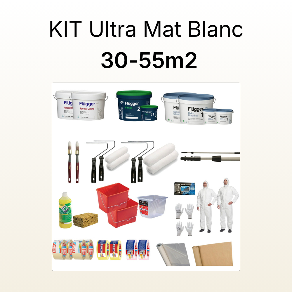 Kit Ultramat blanc 30-55 M² au sol
