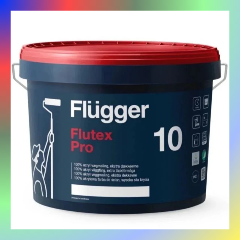 Flutex 10 pro Peinture veloutée satinée intérieur couleur — Flügger