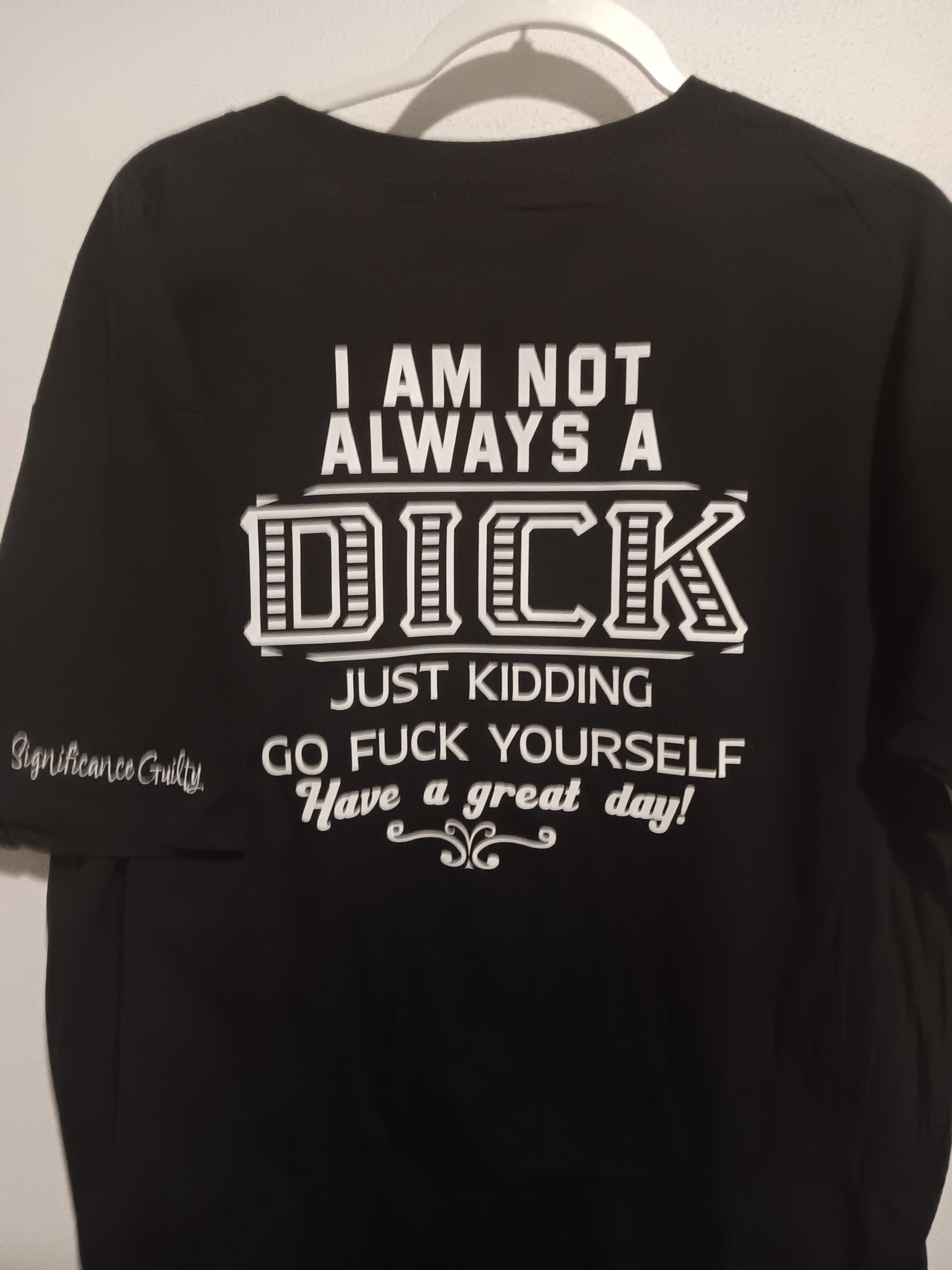 Have a great day fuckers!