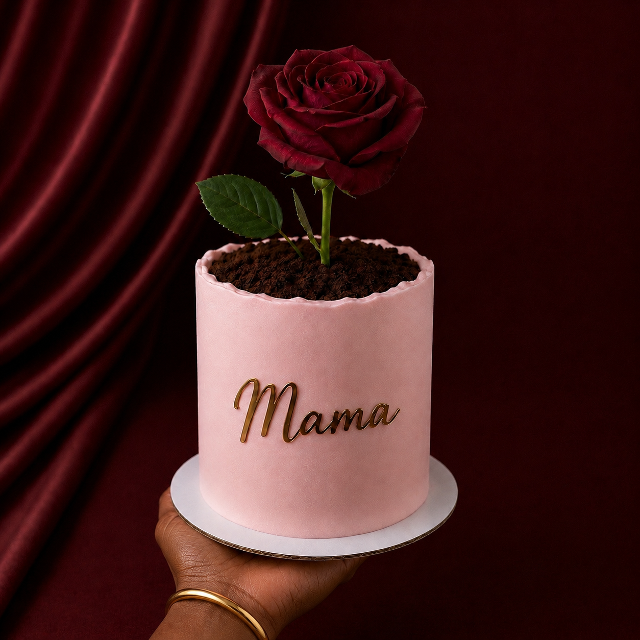 Mother’s Day Flower Cake Pot