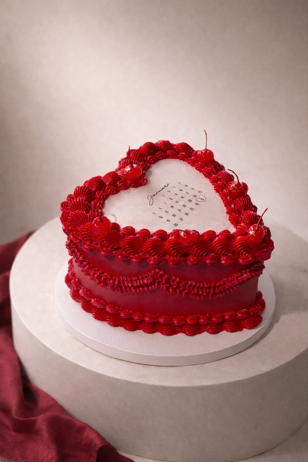 The Scarlet Date Heart