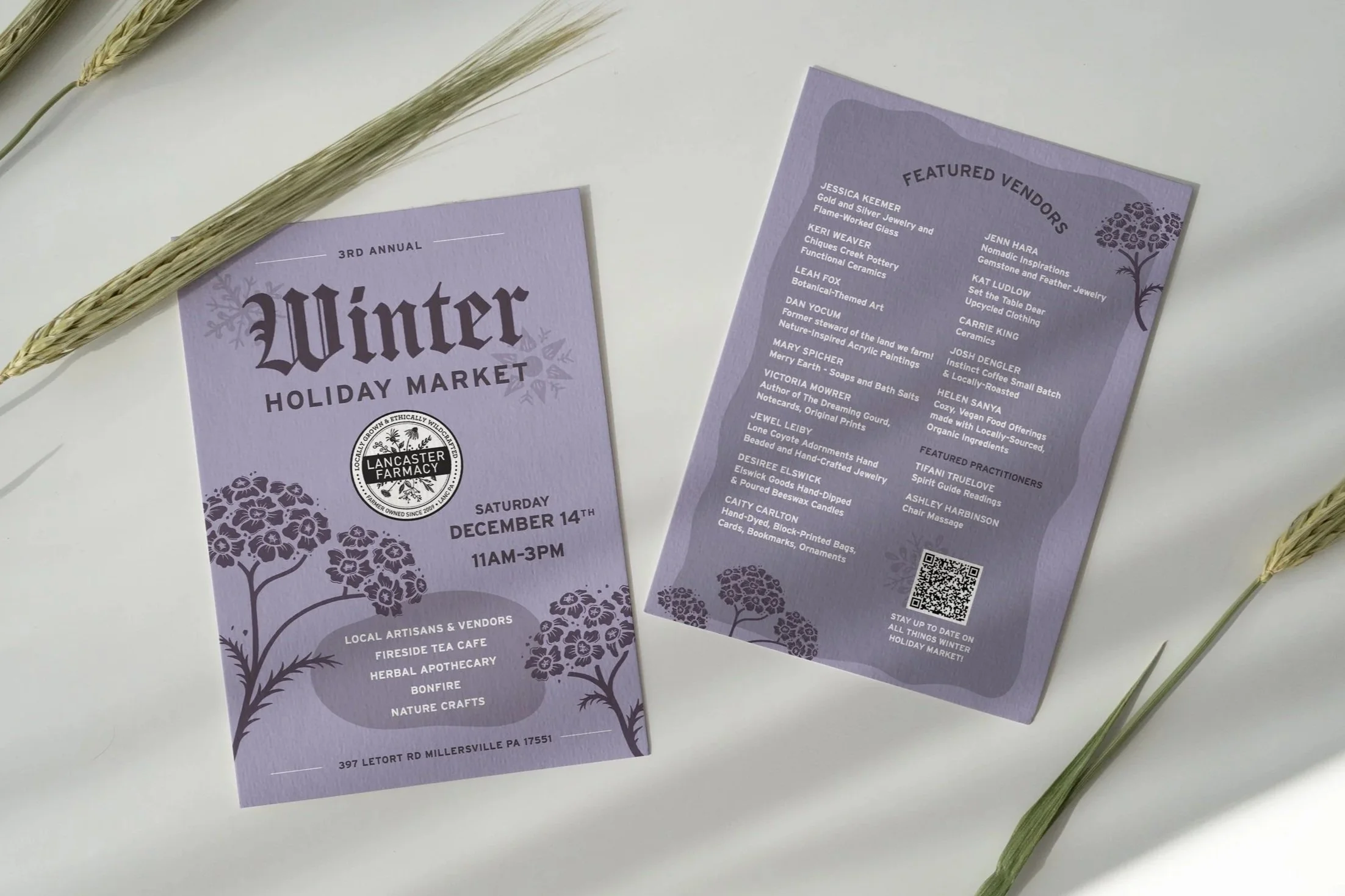 Lancaster Farmacy Winter Holiday Market Event