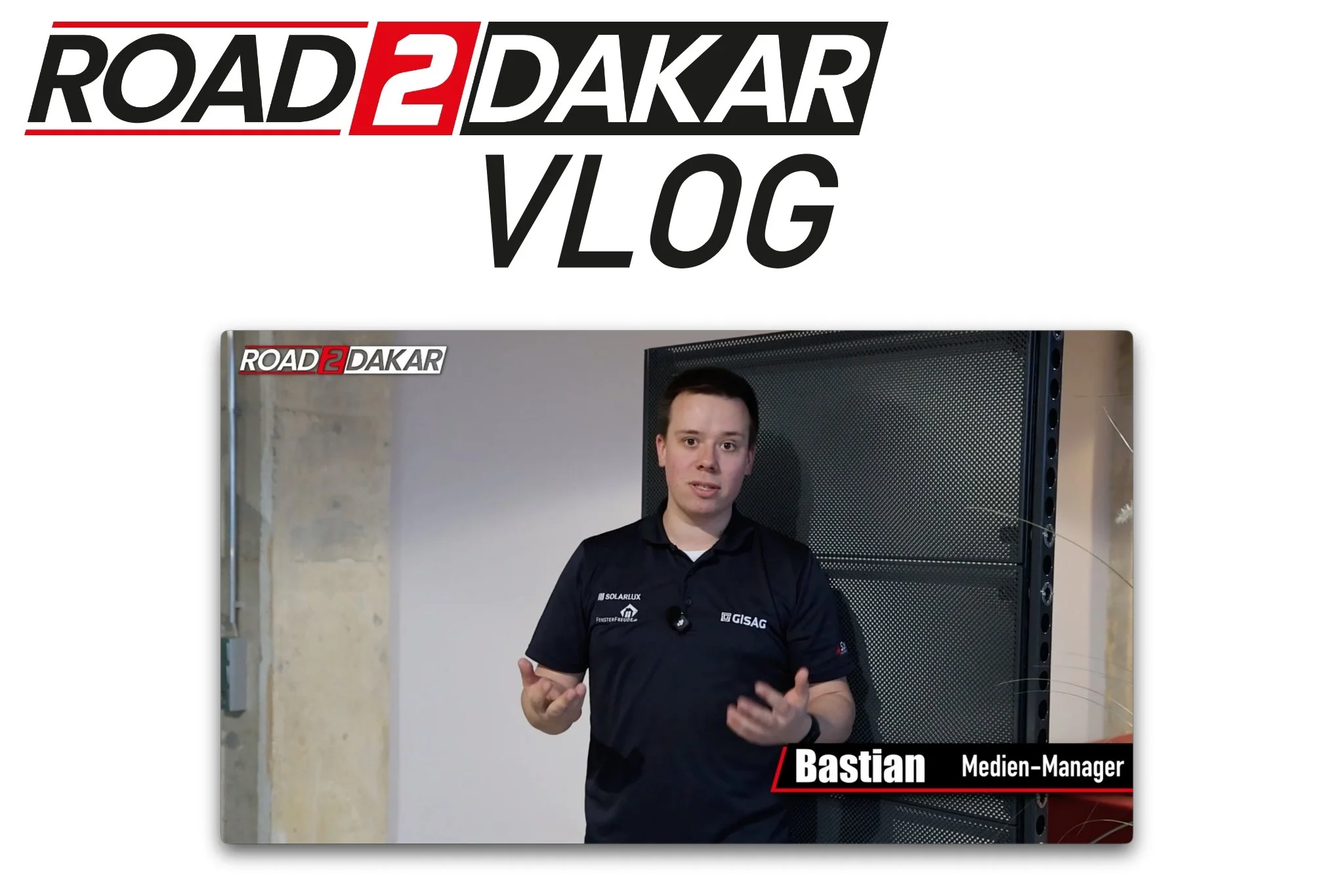 “ROAD2DAKAR” - VLOG startet auf YouTube