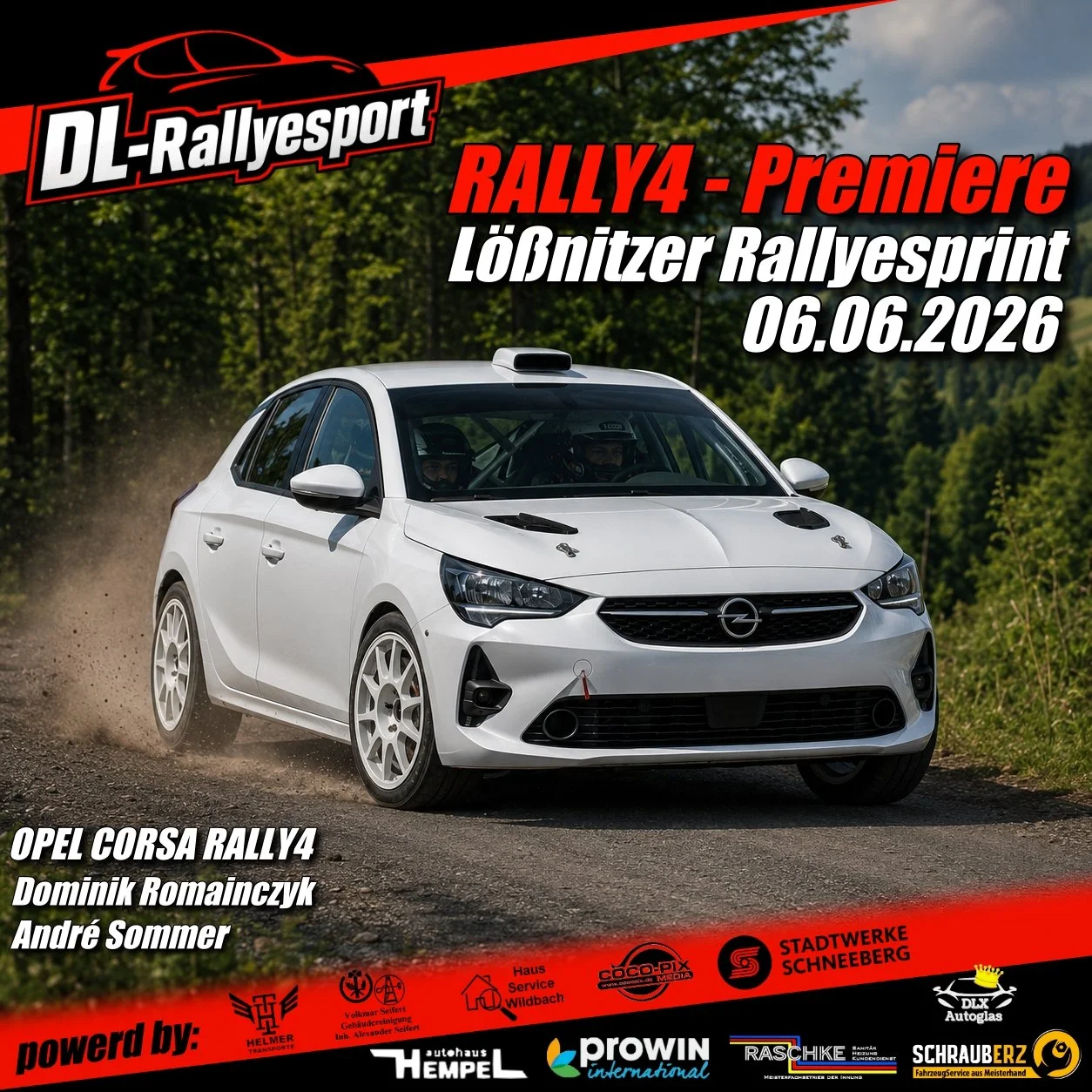 RALLY4-Premiere für DL-Rallyesport