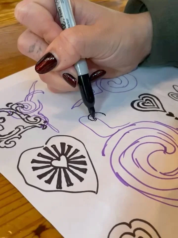 New logo alert &amp; shorty Shop Blurb 🚨 
~~~~~~~~~~~~~~~~~~~~~~~~~
With Love, Tattoo was formed on Nov 15th, 2021
Expanding from the hearts and minds of 
@minori_tattoos and @kamilejordantattoo 
Before they opened shop, they wrote out a silly littl