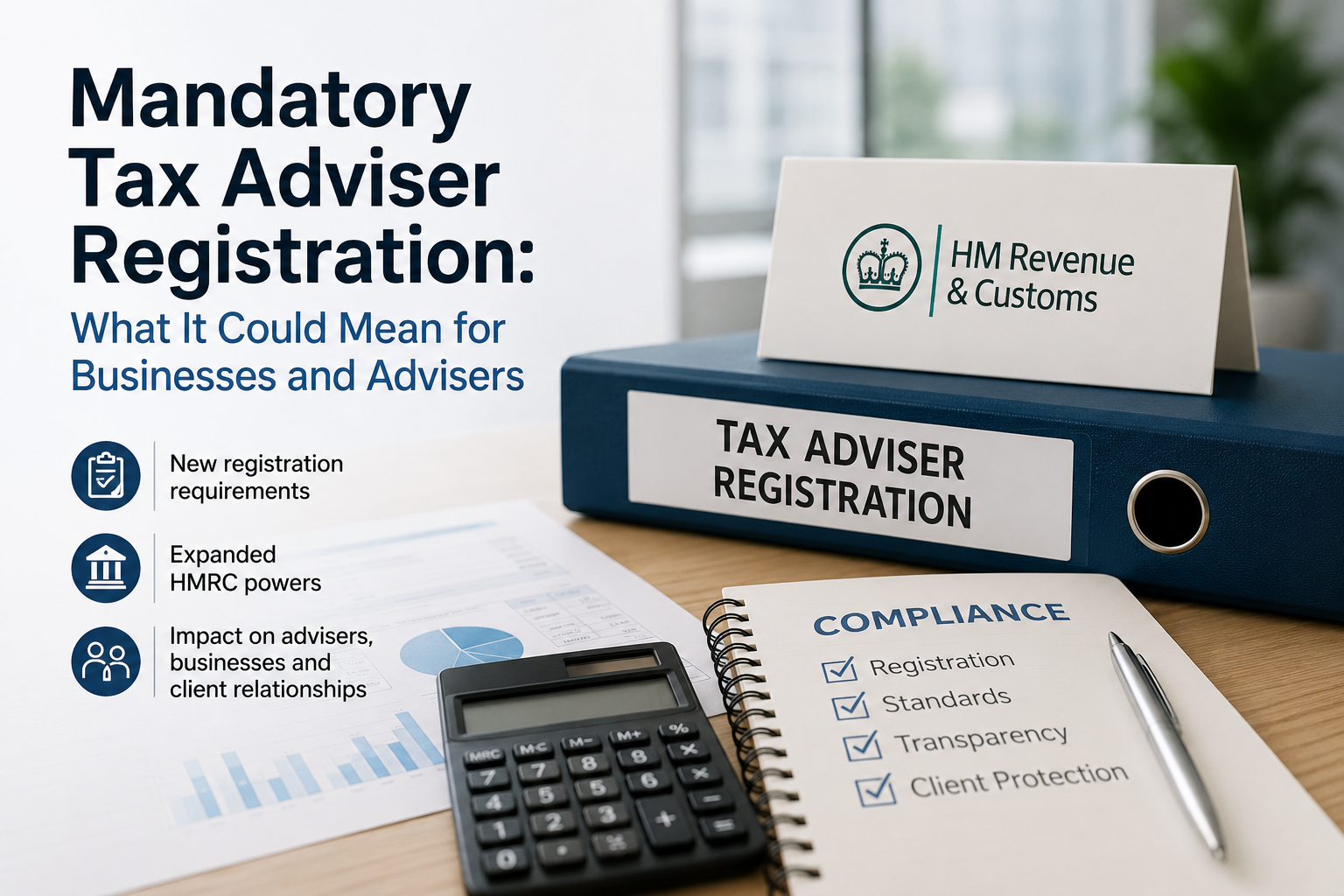 Mandatory Tax Adviser Registration: What It Could Mean for Businesses and Advisers