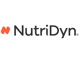 NutriDyn logo with orange and black text
