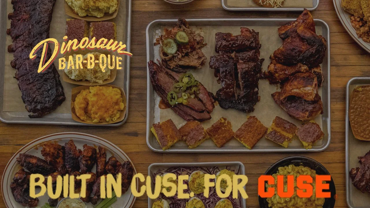 Dinosaur BBQ x 'Cuse Football