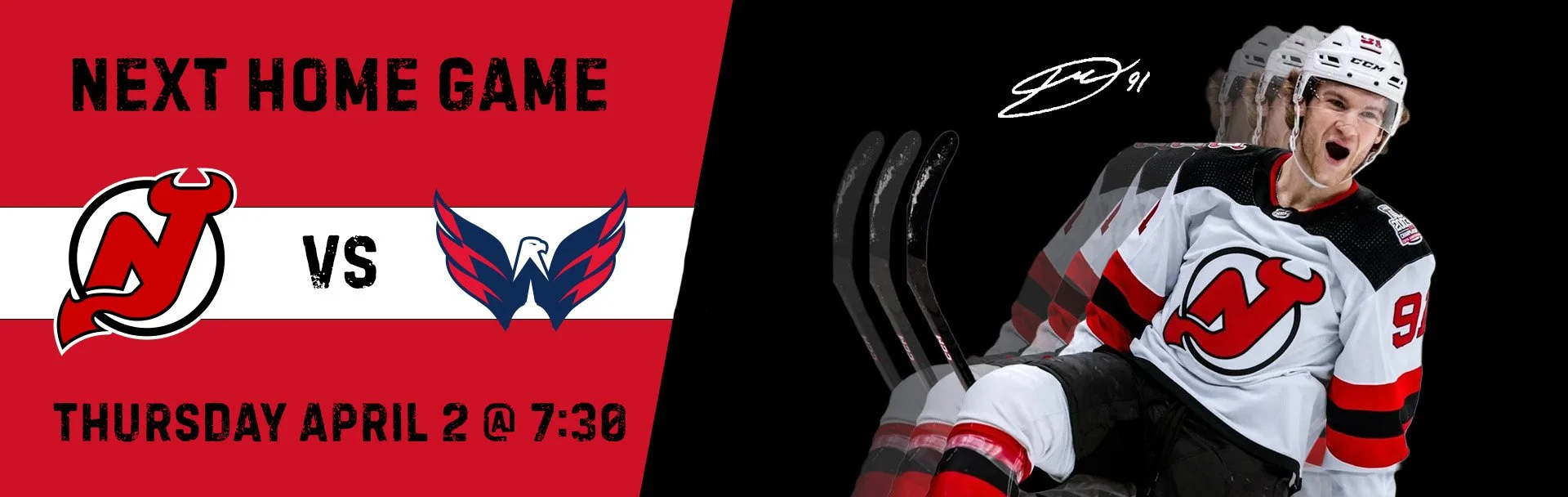 New Jersey Devils Video Board Graphics